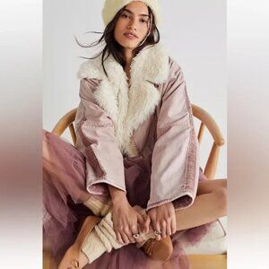 NEW! Free People Lolo Cotton Denim Jacket